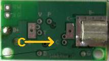 C pad of prismatic cell board