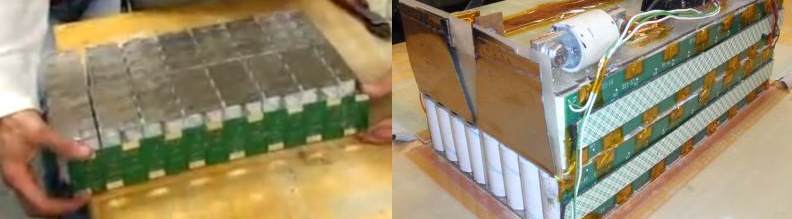 Small cylindrical boards in 3 applications