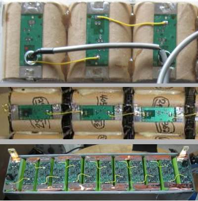 Small cylindrical boards in 3 applications